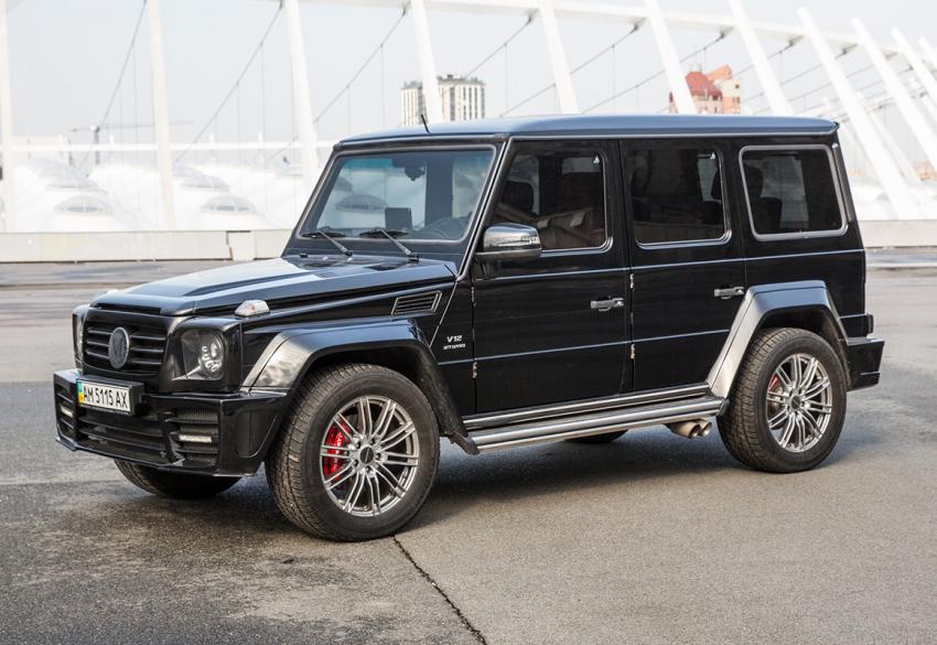 Аренда Mercedes-Benz G-class G65 V12 Biturbo Mansory Gronos в Киеве