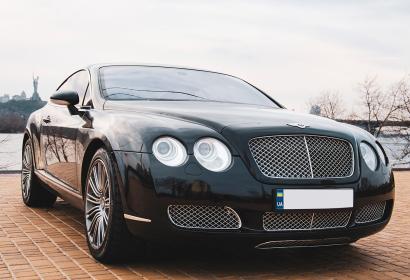 Аренда Bentley Continental GT без водителя в Киеве