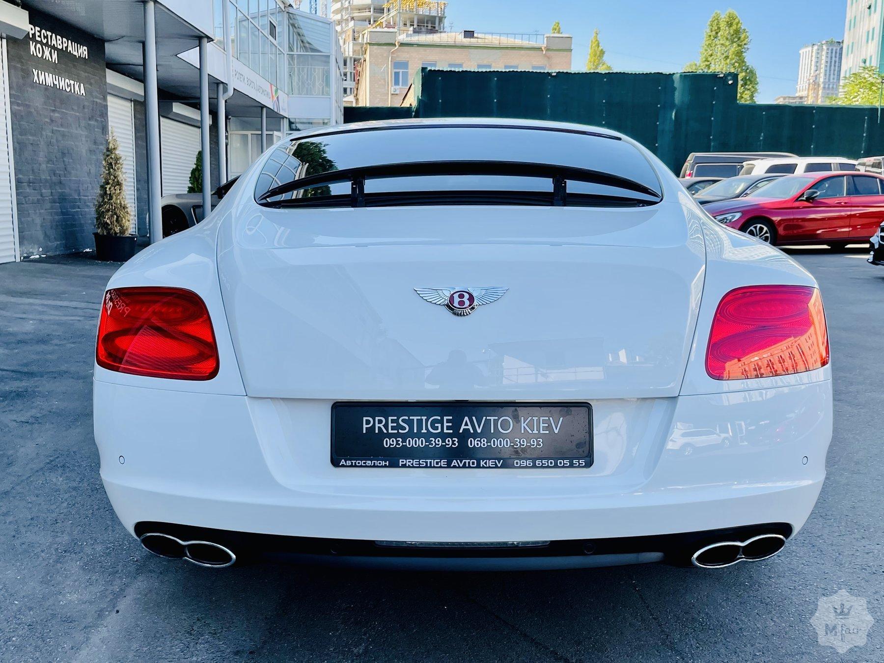Продажа купе Bentley Continental GT 4.0 V8 '2012 в Киеве