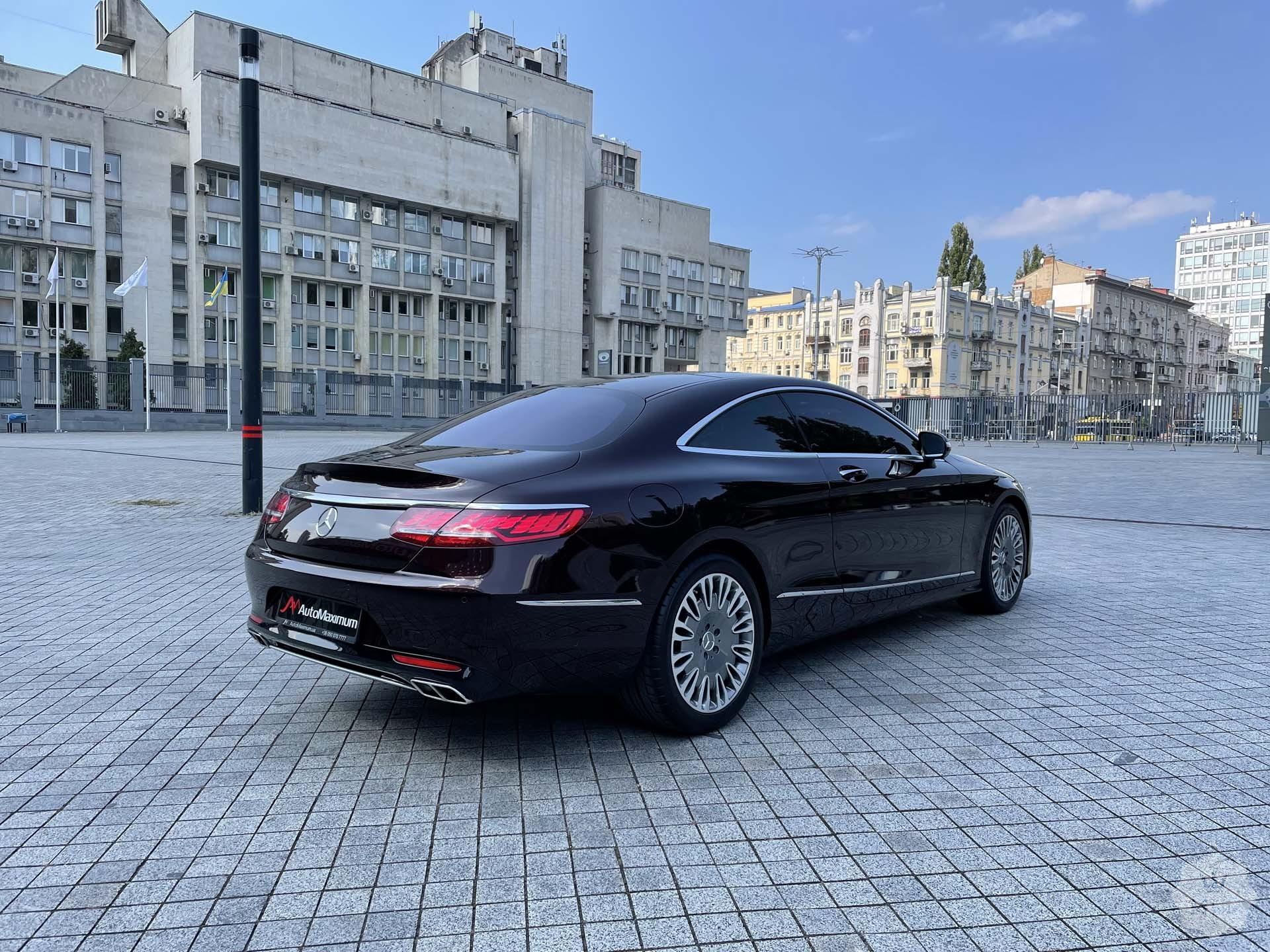 Продажа эксклюзивного купе Mercedes S 450 AMG Swarovski '2019 в Киеве