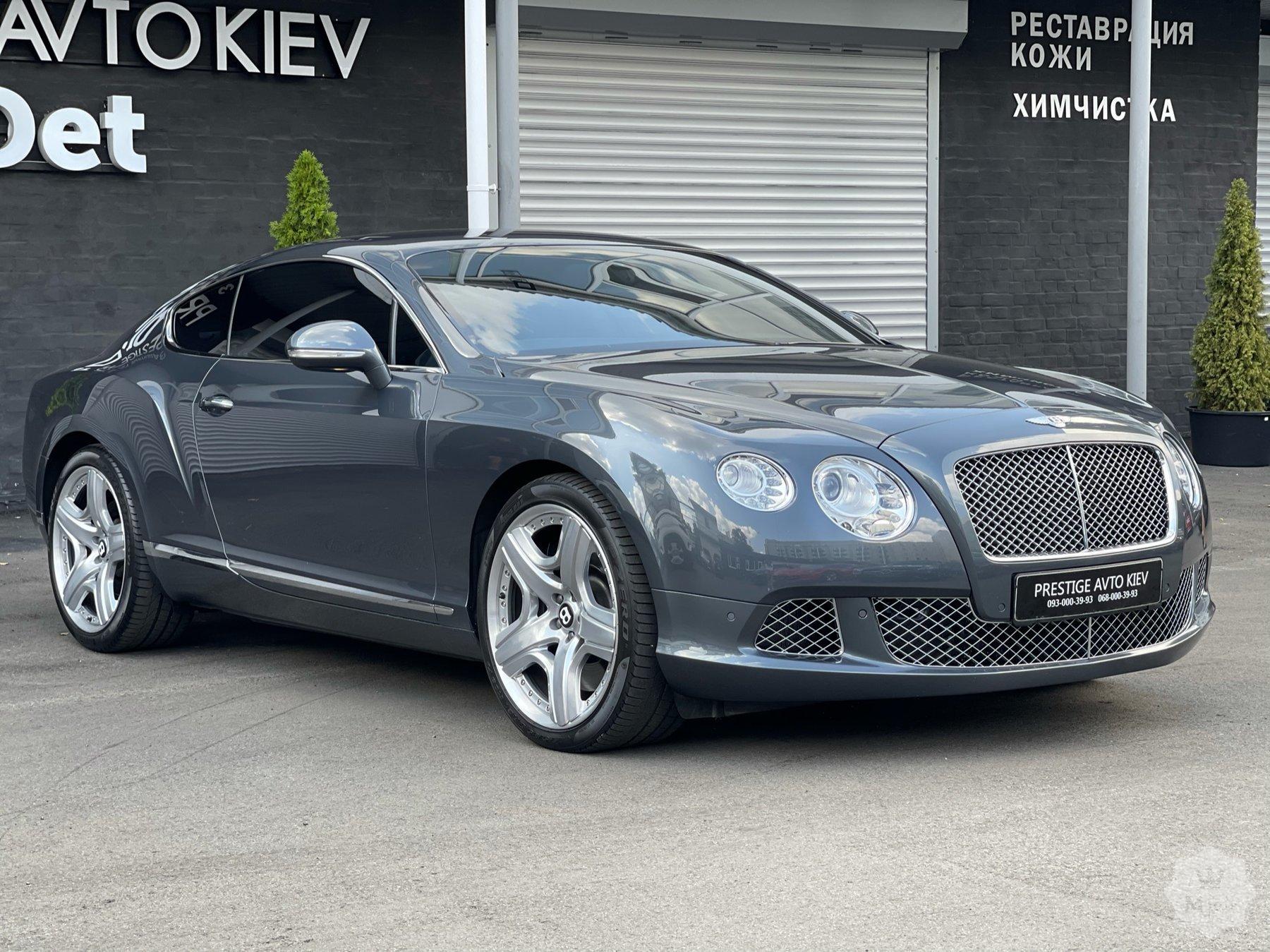 Продажа официального купе Bentley Continental GT W12 Mulliner '2011 в Киеве