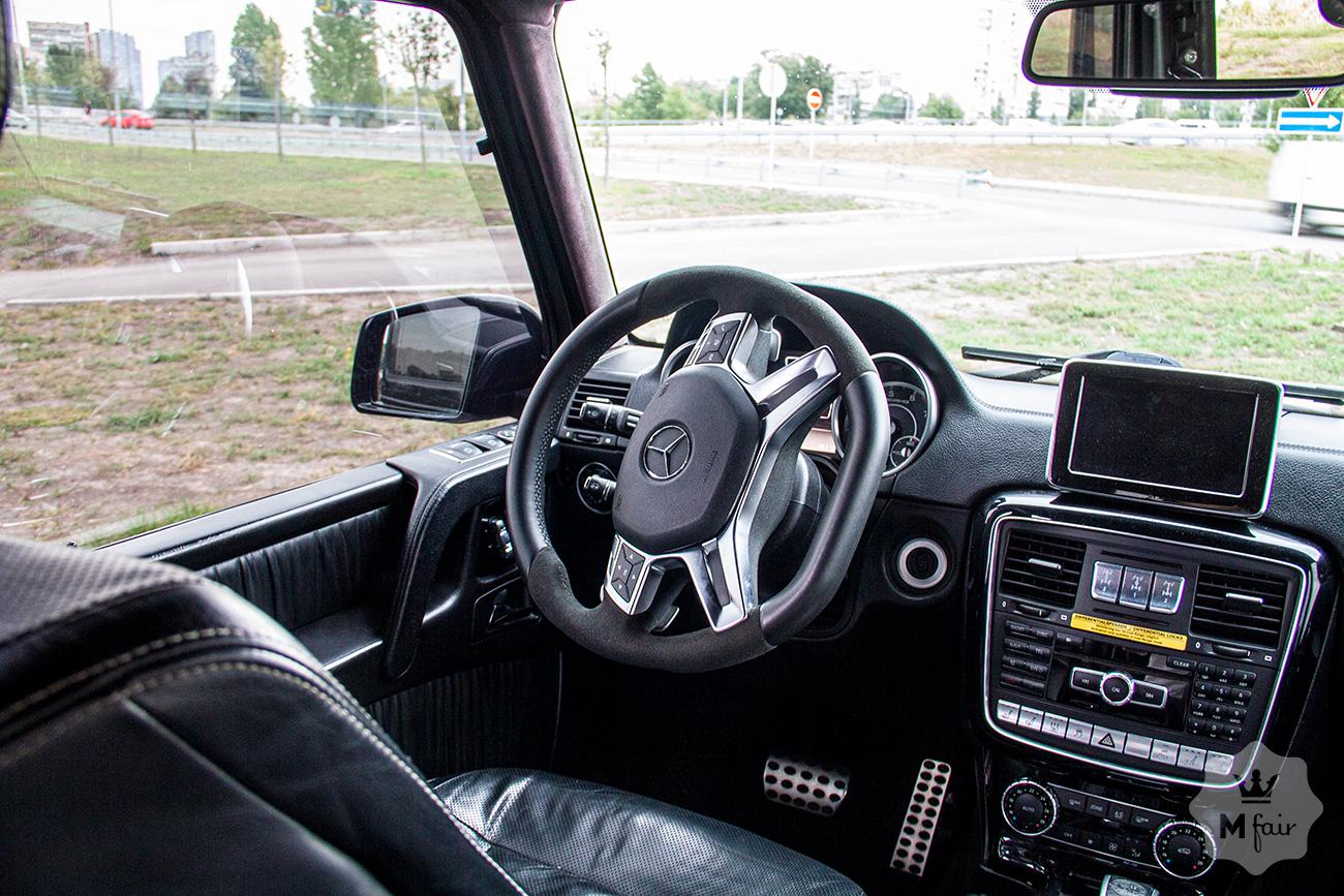 Прокат с водителем и без Mercedes-Benz G63 AMG (Кубик) '2016 в Киеве