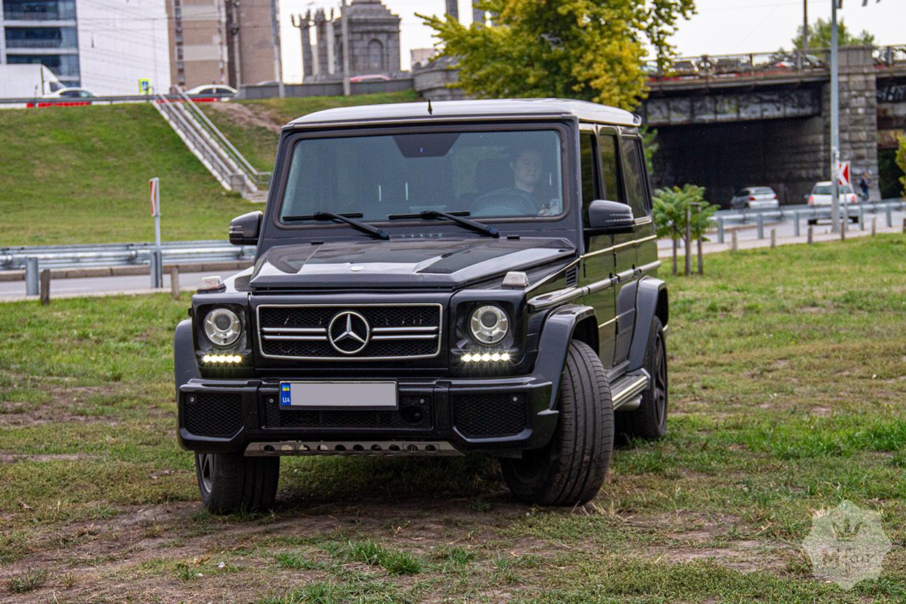 Прокат с водителем и без Mercedes-Benz G63 AMG (Кубик) '2016 в Киеве