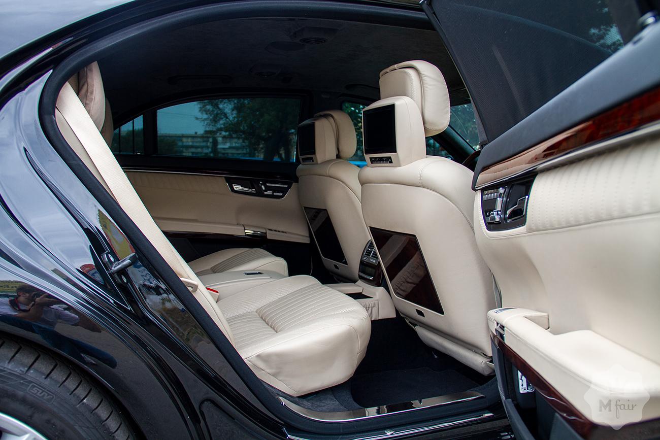 Прокат бронированного Mercedes-Benz S 600 LONG Armour B6/B7 в Киеве