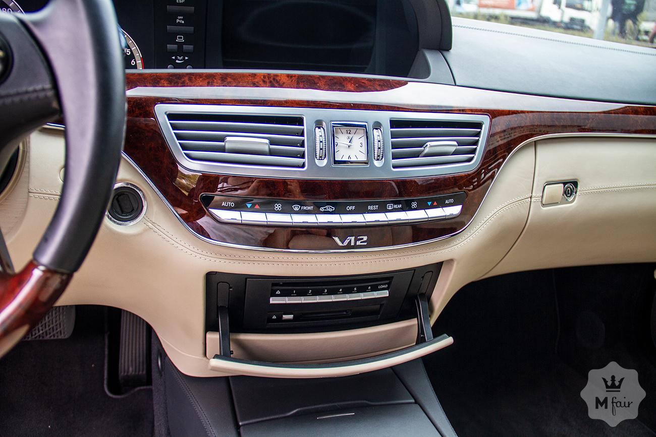 Прокат бронированного Mercedes-Benz S 600 LONG Armour B6/B7 в Киеве