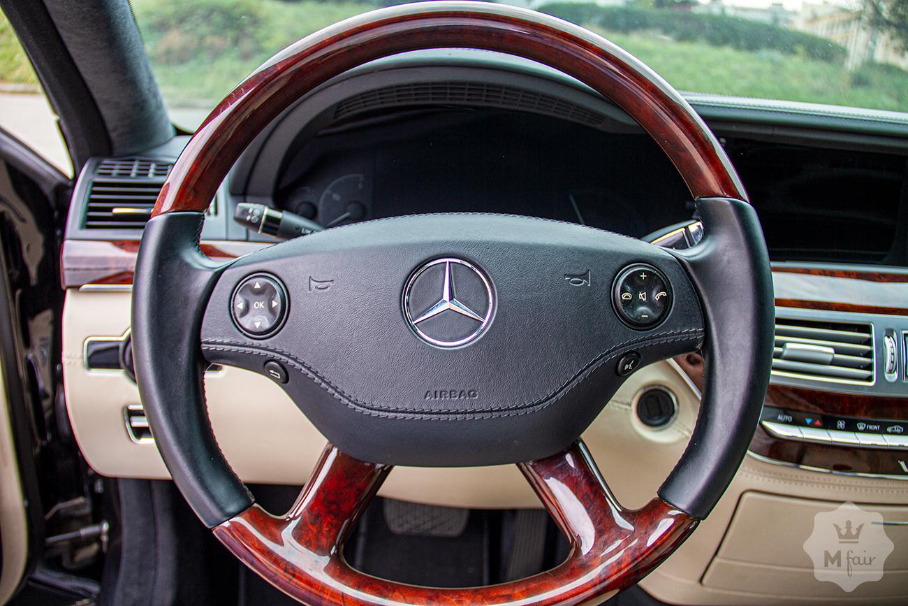 Прокат бронированного Mercedes-Benz S 600 LONG Armour B6/B7 в Киеве