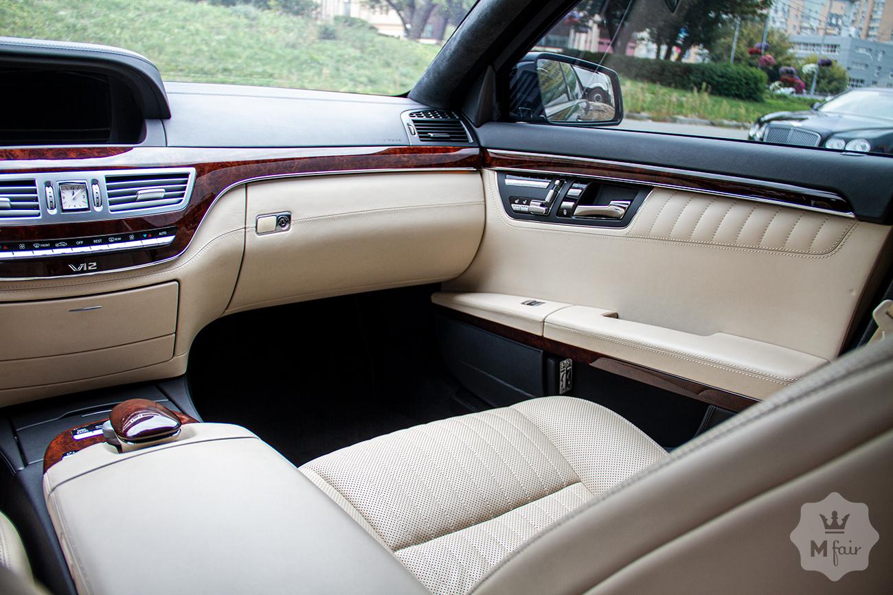 Прокат бронированного Mercedes-Benz S 600 LONG Armour B6/B7 в Киеве