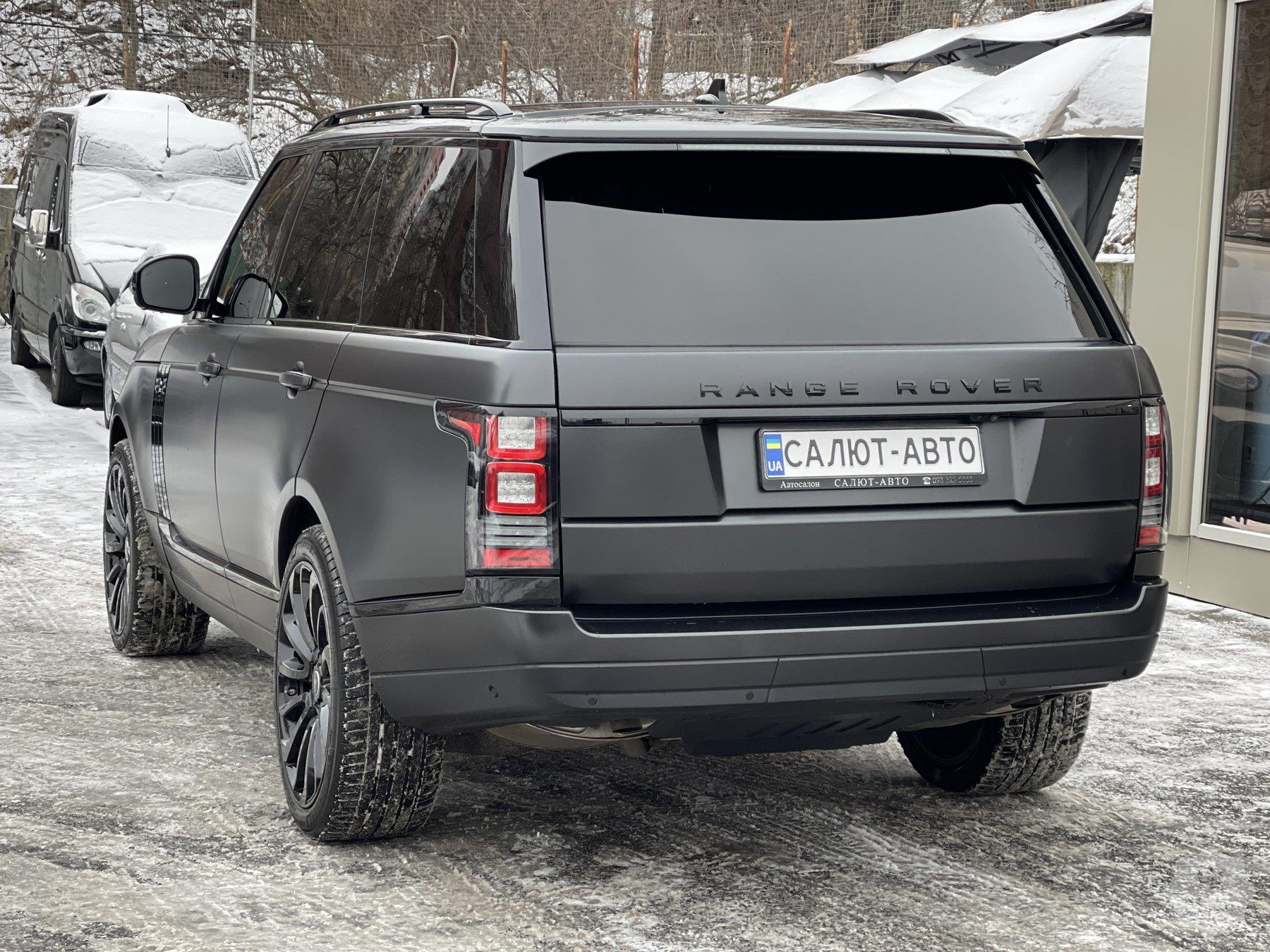 Продажа люксового внедорожника Land Rover Range Rover Autobiography '2016 в Киеве