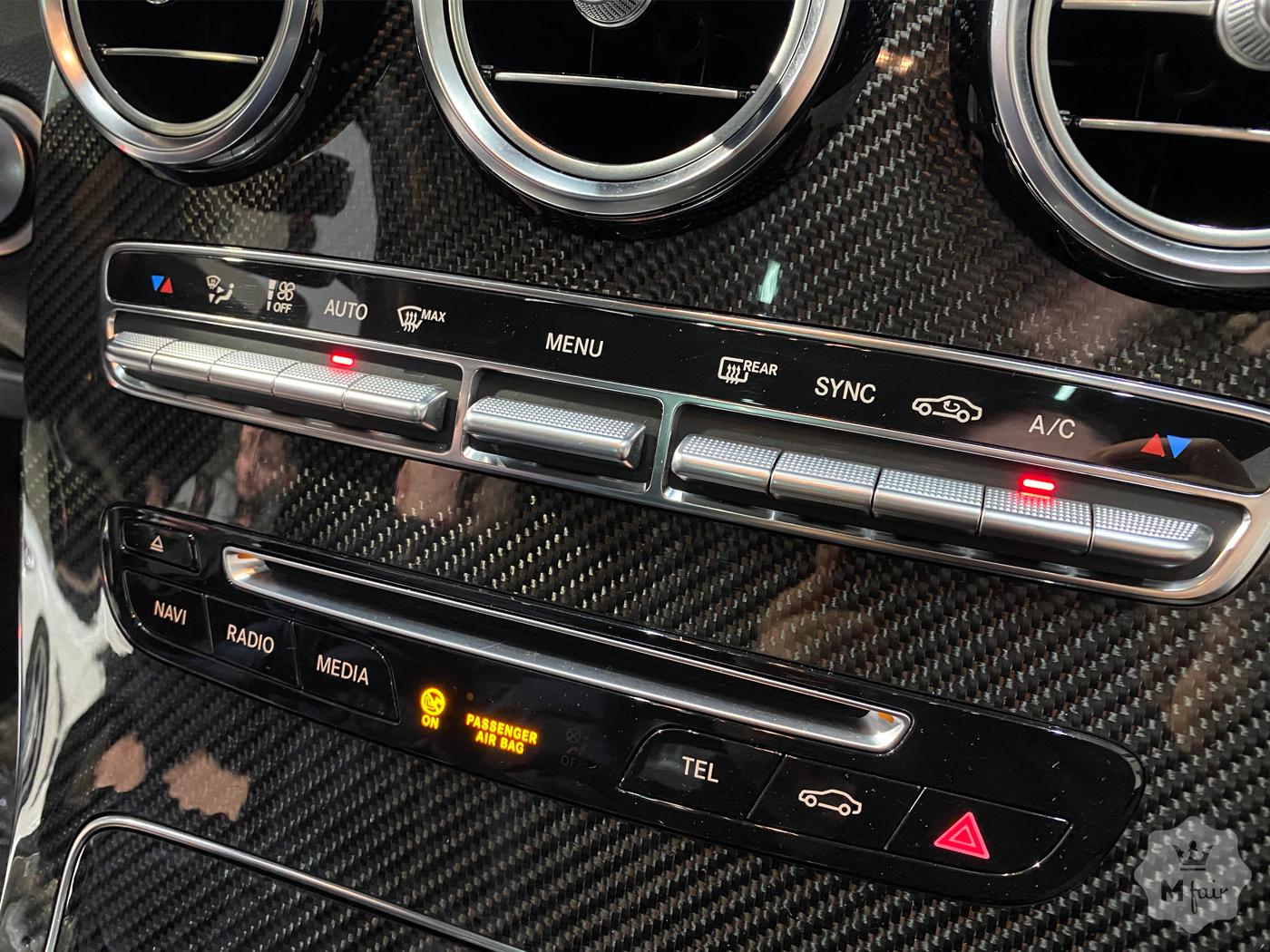 Продажа заряженного кроссовера Mercedes-Benz GLC 63 AMG '2018 в Киеве