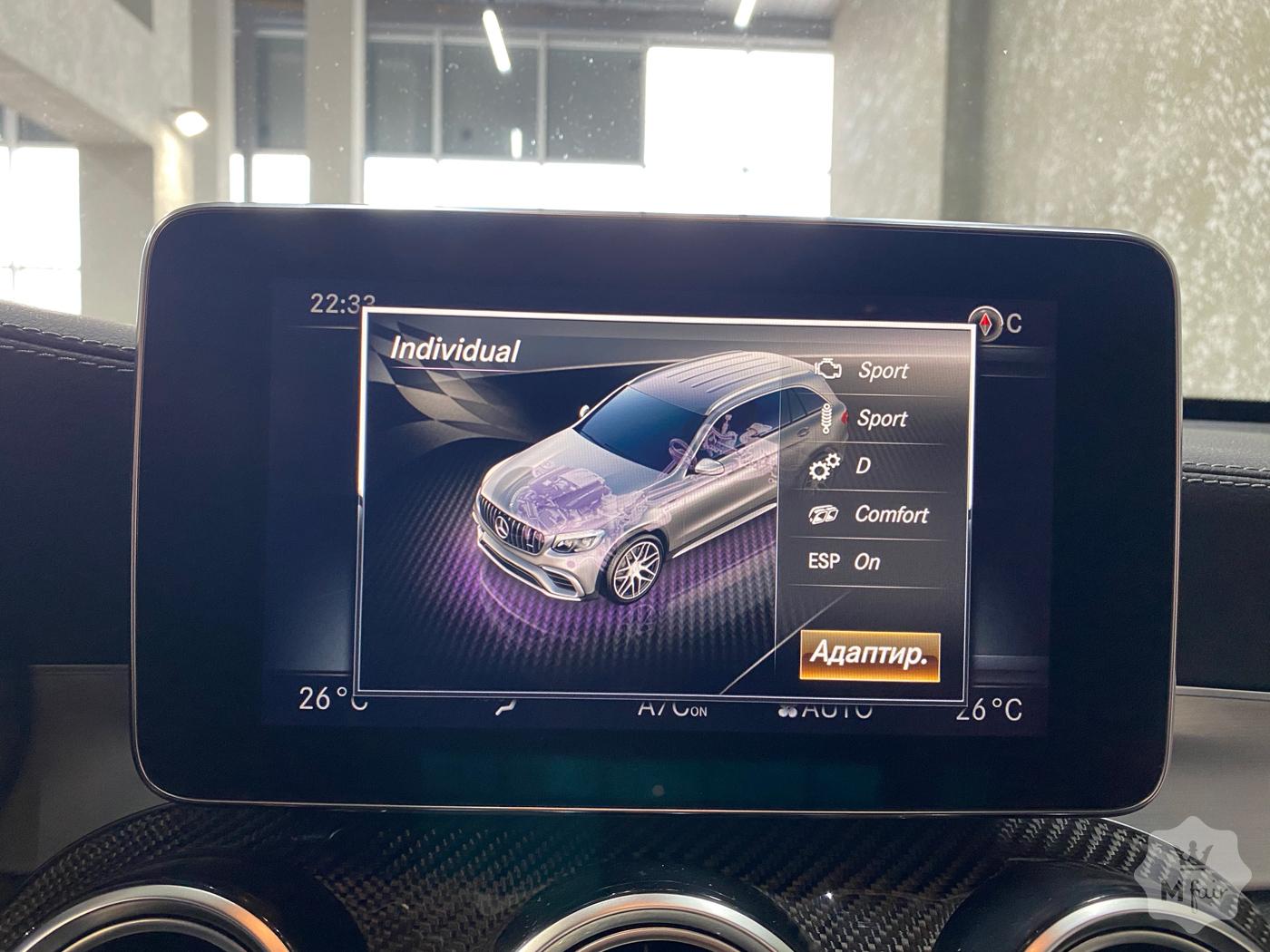 Продажа заряженного кроссовера Mercedes-Benz GLC 63 AMG '2018 в Киеве