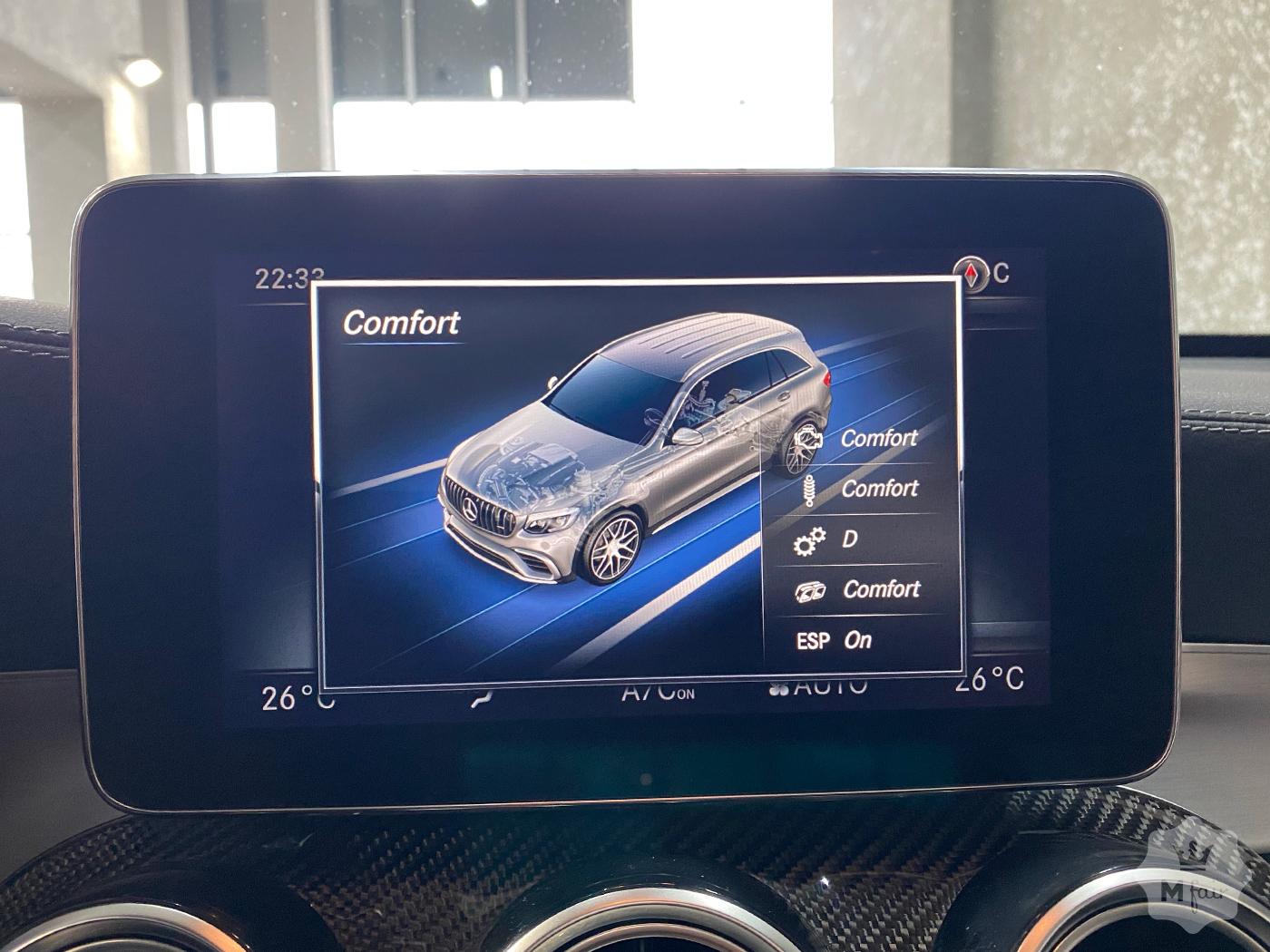 Продажа заряженного кроссовера Mercedes-Benz GLC 63 AMG '2018 в Киеве