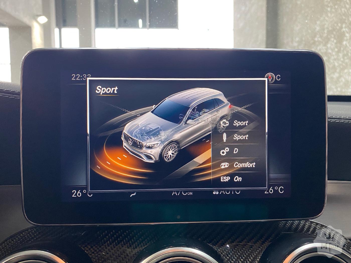 Продажа заряженного кроссовера Mercedes-Benz GLC 63 AMG '2018 в Киеве