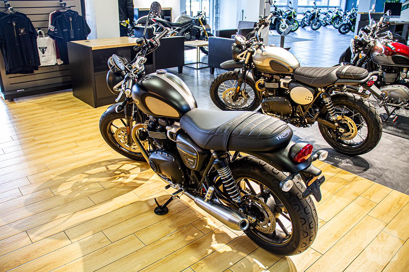 Продажа нового классического Triumph Street Twin '2021 в Киеве