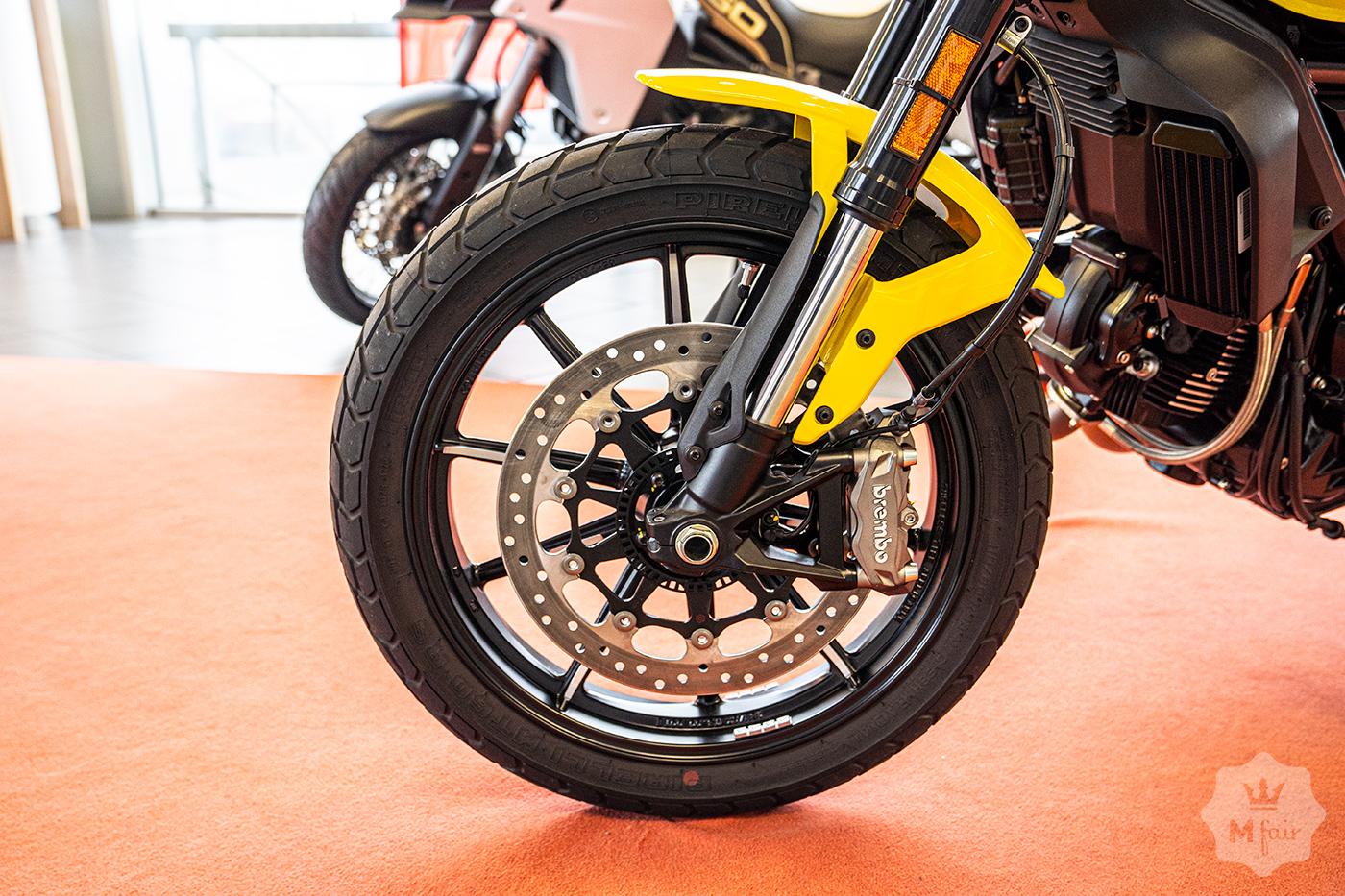Продажа нового официального Ducati Scrambler 803 Icon Yellow '2021 в Киеве