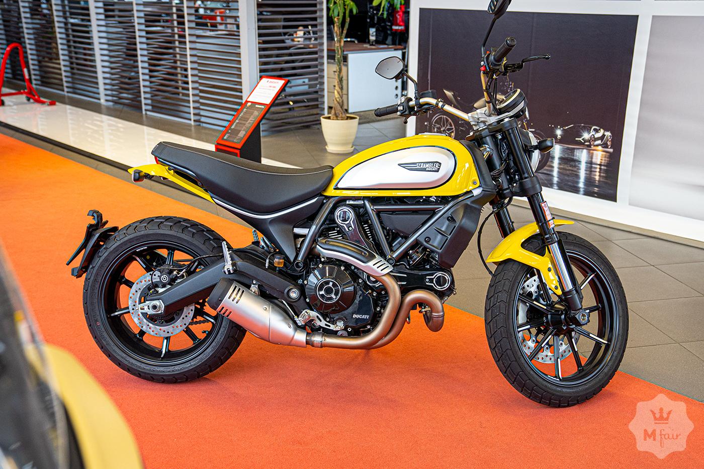 Продажа нового официального Ducati Scrambler 803 Icon Yellow '2021 в Киеве