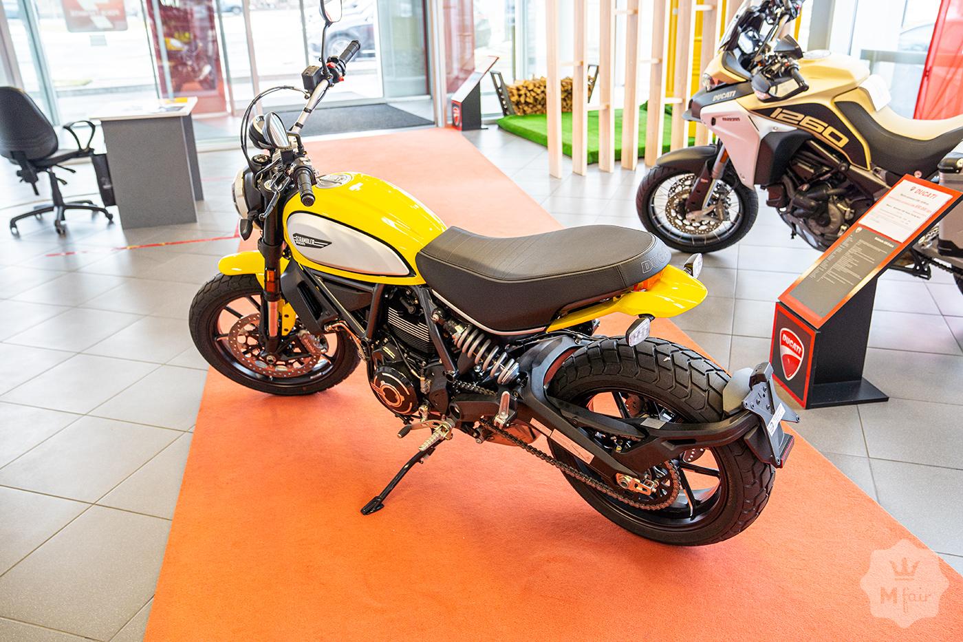 Продажа нового официального Ducati Scrambler 803 Icon Yellow '2021 в Киеве