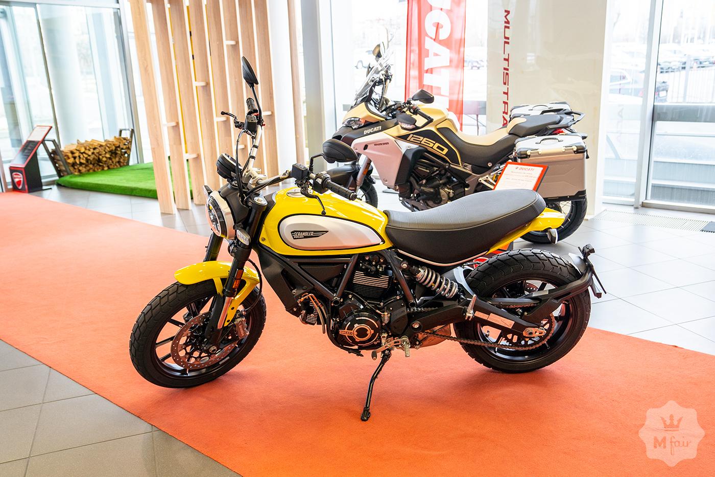 Продажа нового официального Ducati Scrambler 803 Icon Yellow '2021 в Киеве