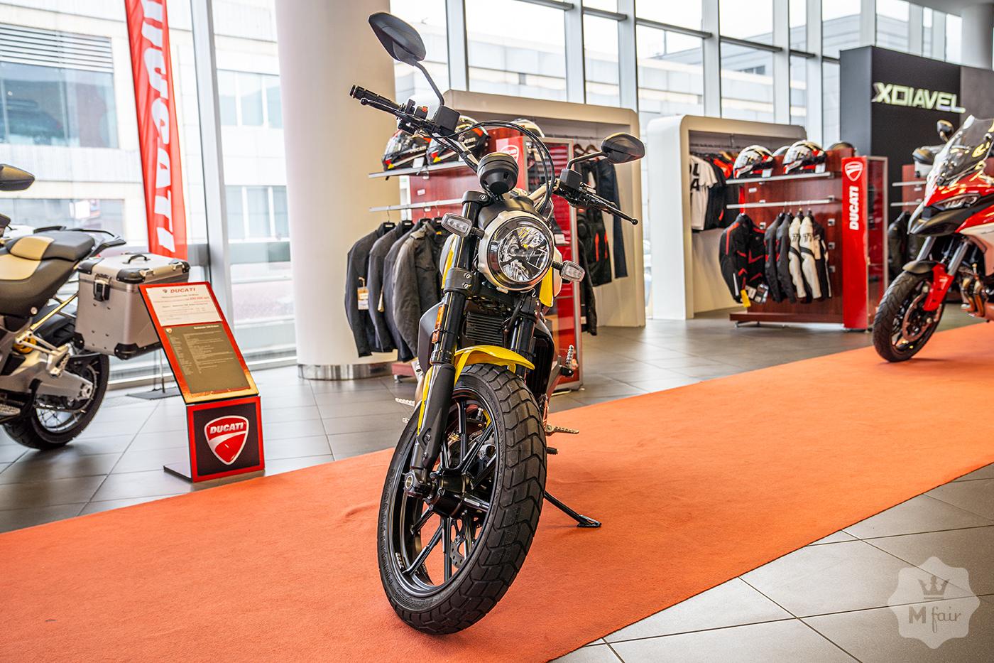 Продажа нового официального Ducati Scrambler 803 Icon Yellow '2021 в Киеве