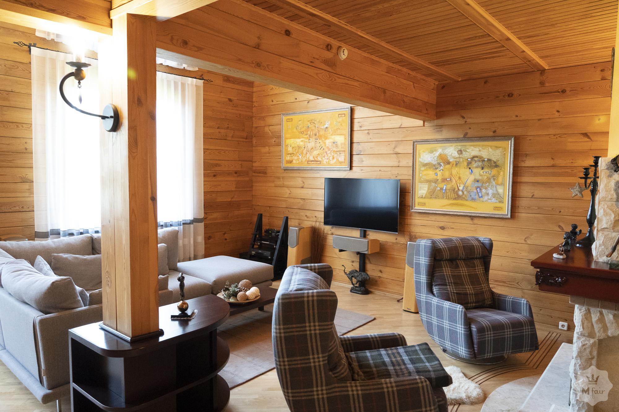 Аренда деревянного дома в Конча-Заспе под Киевом