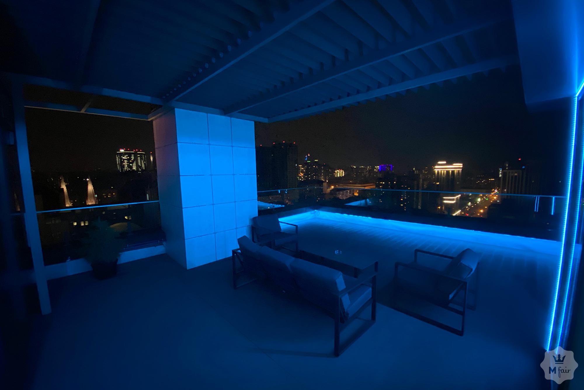 Аренда 3х этажного пентхауса с террасой в центре Киева