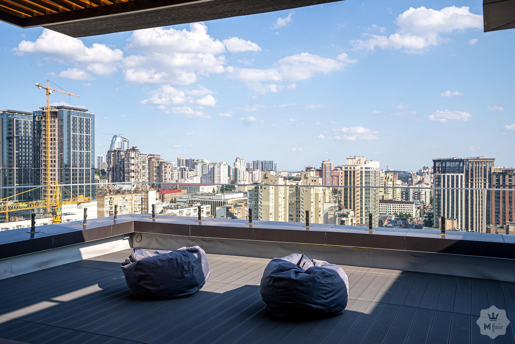 Аренда 3х этажного пентхауса с террасой в центре Киева