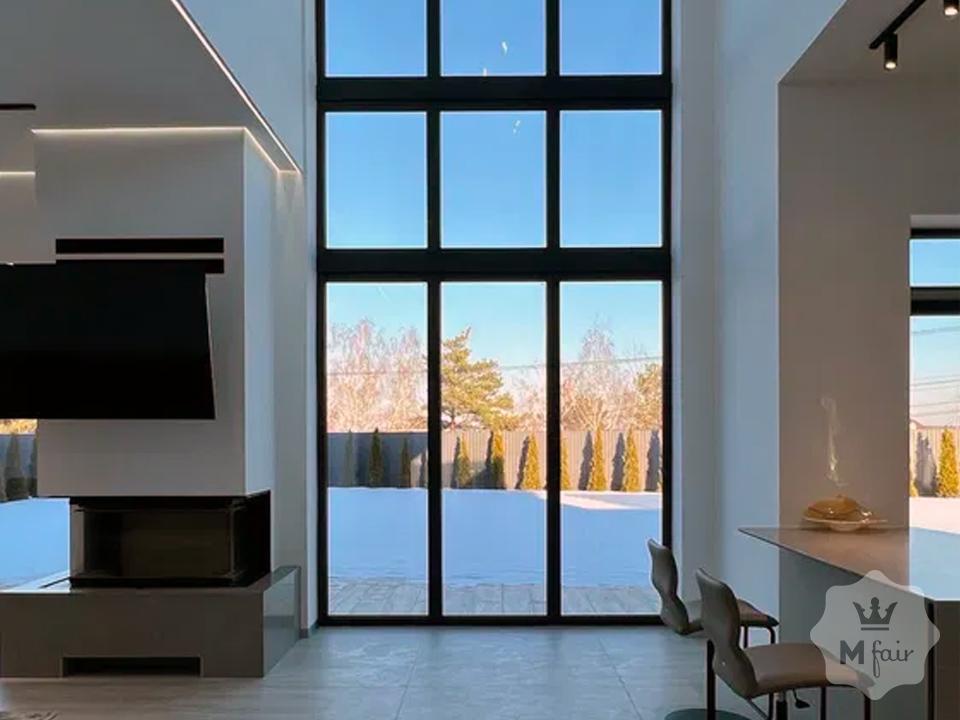 Продажа нового дома в стиле хай-тек в Буче под Киевом