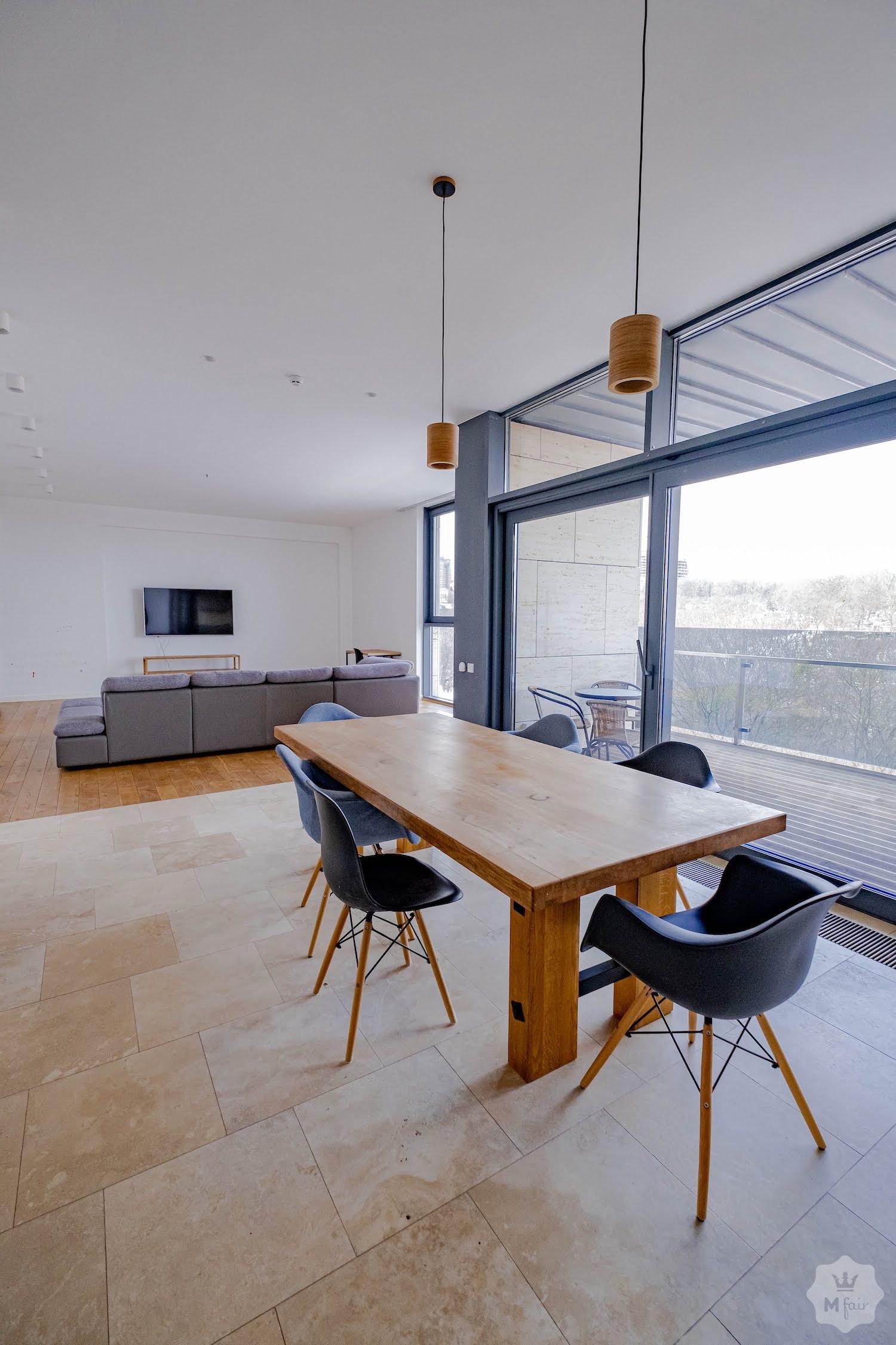 Аренда квартиры с террасой в клубном доме в центре Киева