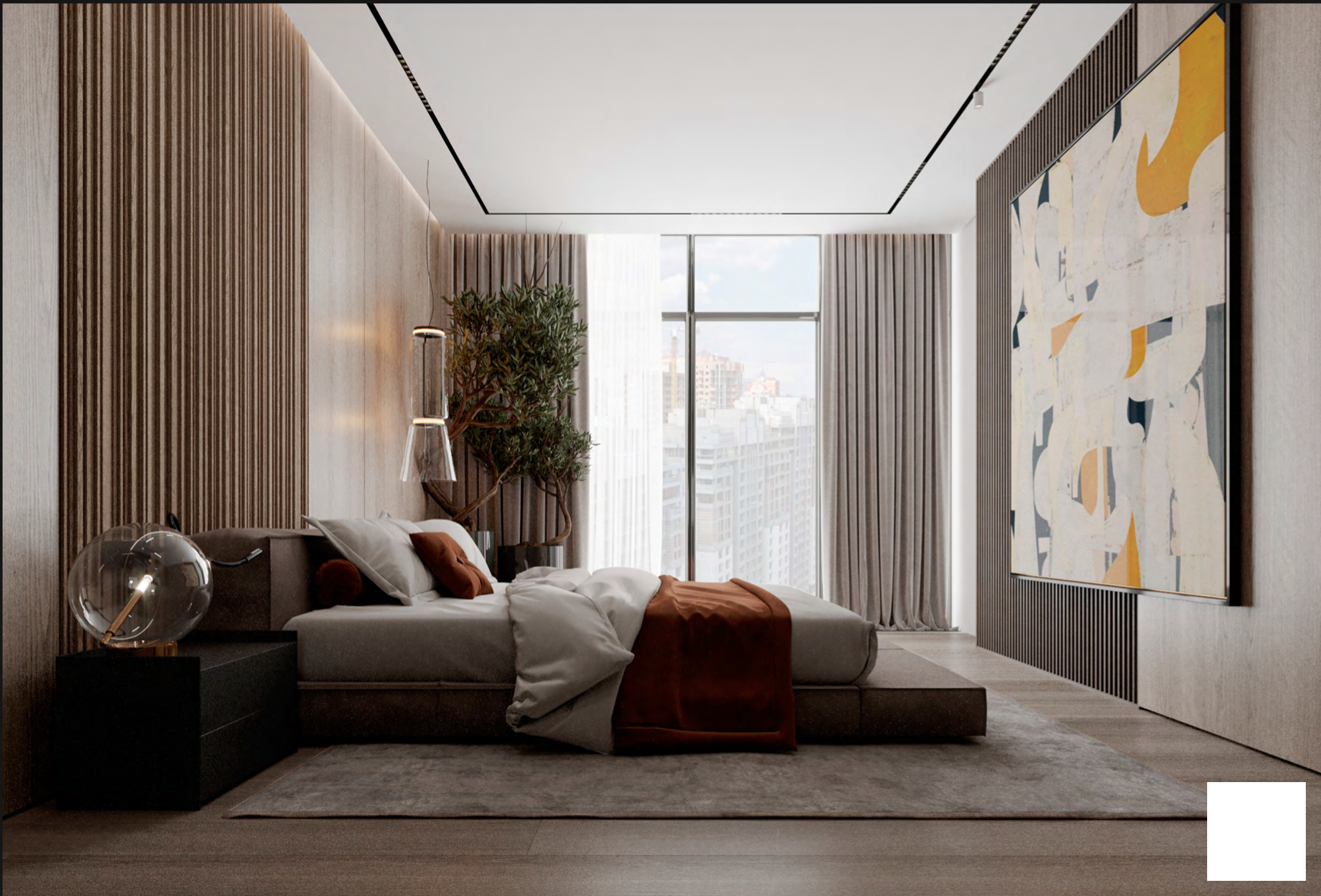 Продажа апартаментов класса de-luxe на 30-ом этаже в ЖК Новопечерские Липки в Киеве