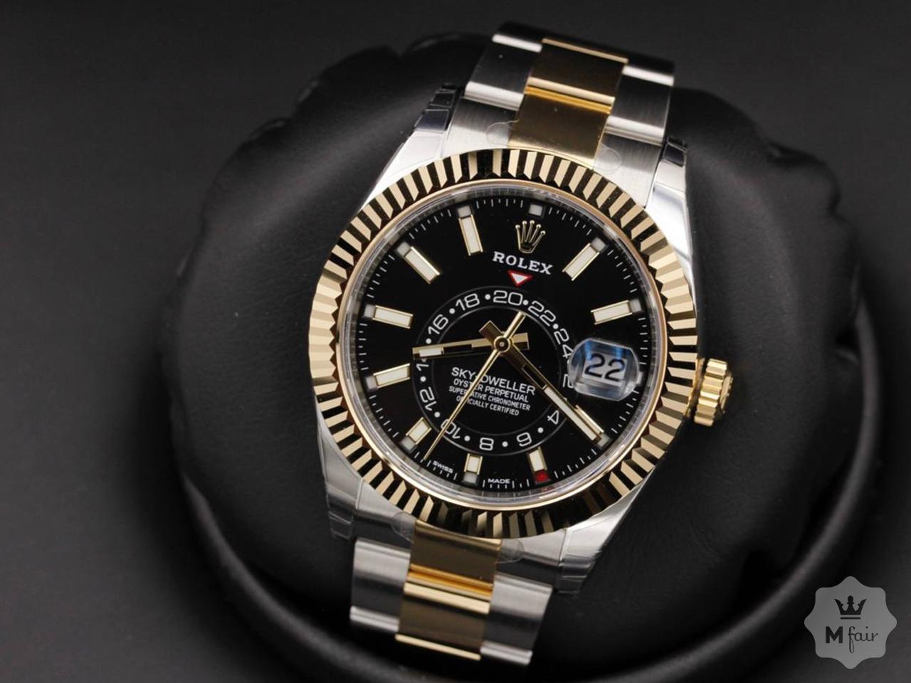 Продажа новых Rolex Sky-Dweller из желтого золота в Киеве