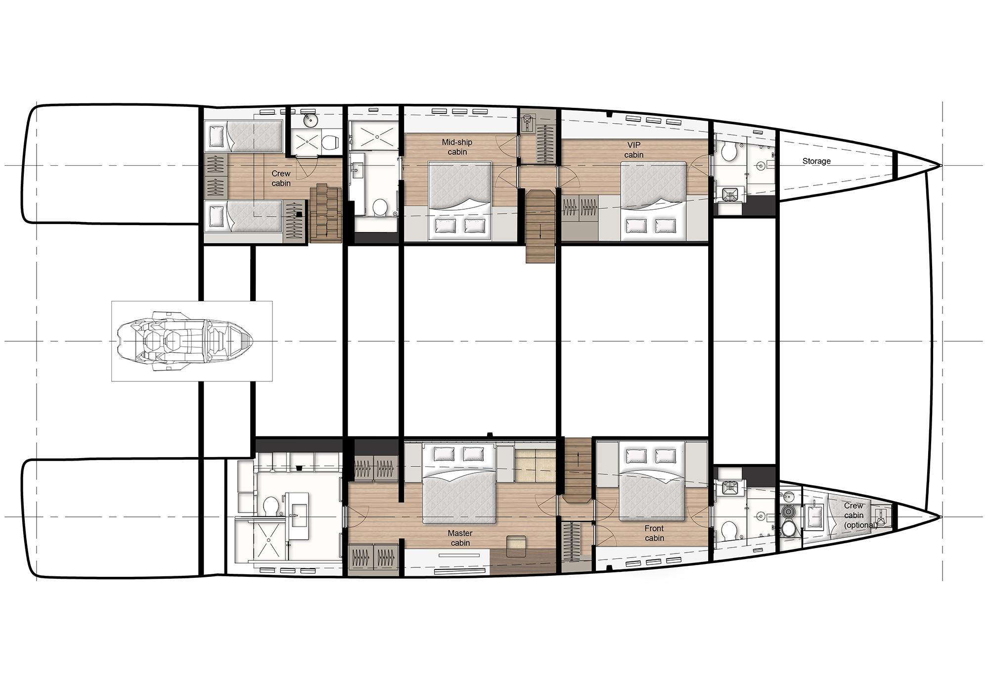 Продажа многокорпусной моторной яхты Sunreef Yachts 80 Sunreef Power