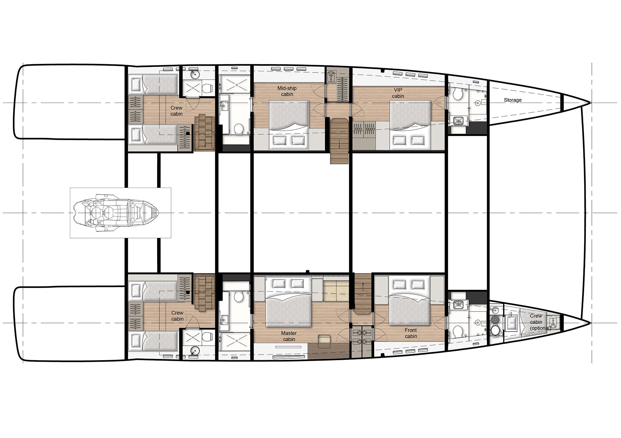 Продажа многокорпусной моторной яхты Sunreef Yachts 80 Sunreef Power