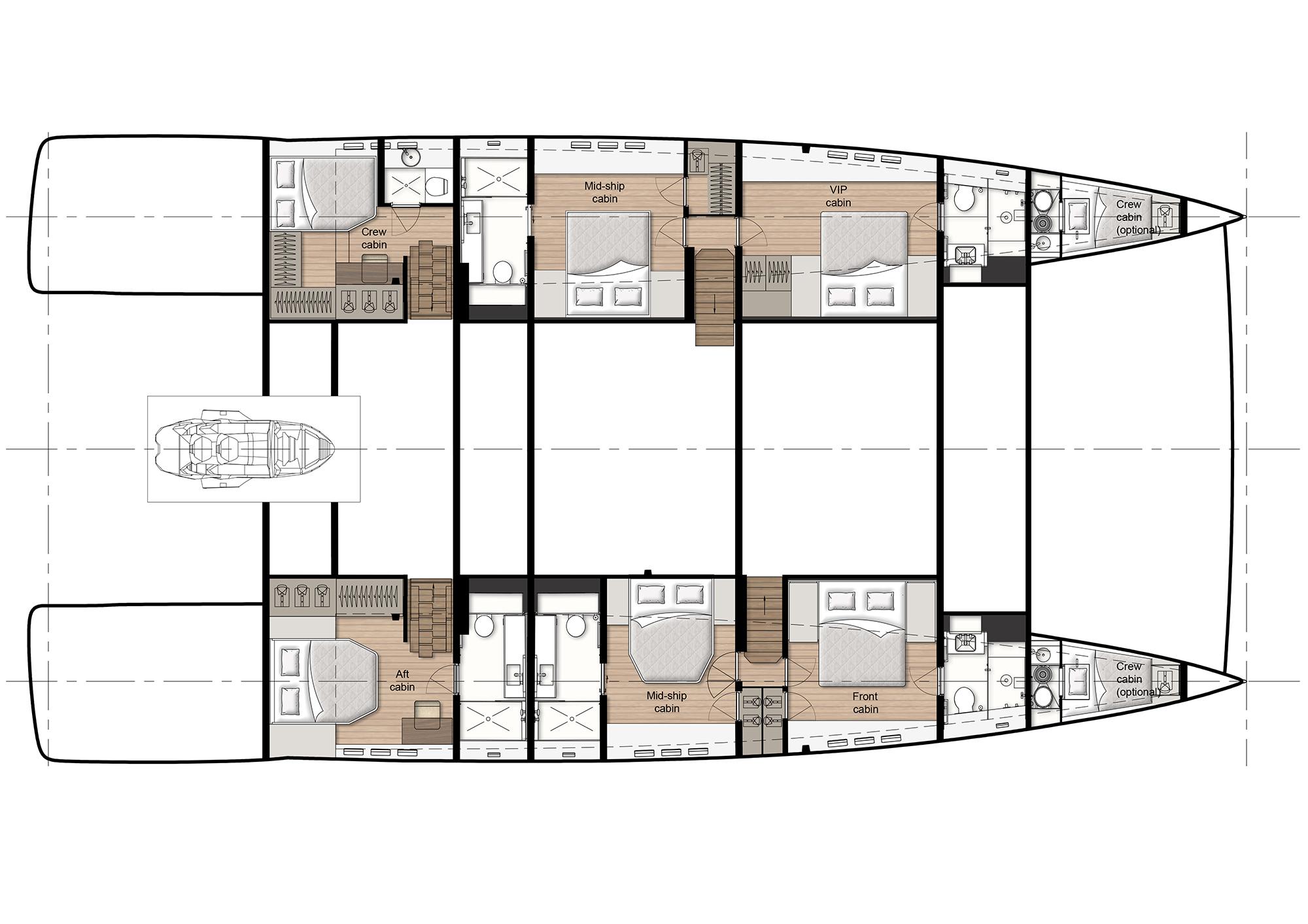 Продажа многокорпусной моторной яхты Sunreef Yachts 80 Sunreef Power