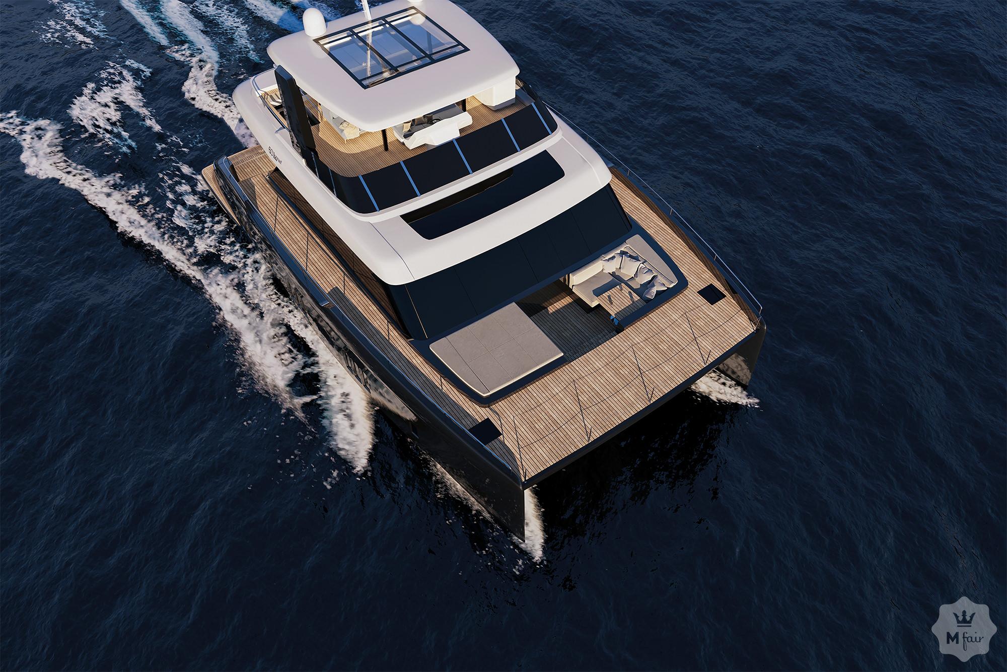 Продажа современной моторной яхты 60 Sunreef Power