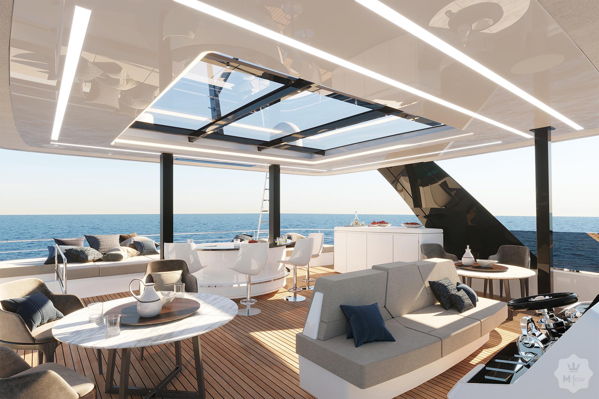 Продажа моторной яхты 70 Sunreef Power в Украине